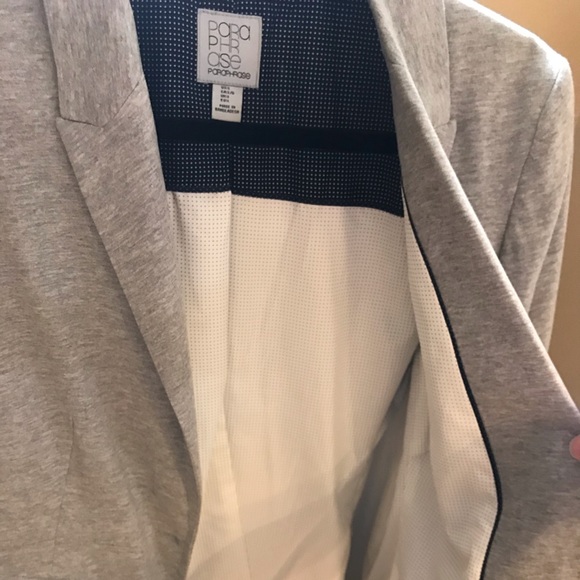 Paraphrase One-Button Blazer - Picture 3 of 7